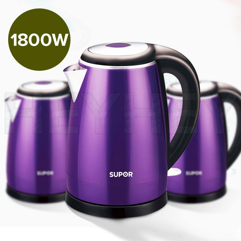 18/10 Stainless Steel Cordless 1.7L Kettle Jug Electric 360 Base 1800W Purple 703180162550 eBay